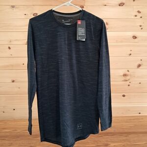 Under Armour Men's Dark Gray Long Sleeve Tee